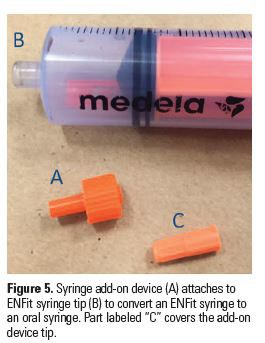 medela syringe add on device